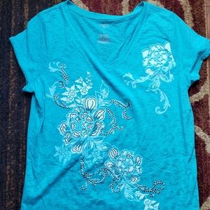 St. John's Bay XL blue top